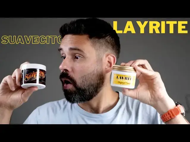 'Video thumbnail for What a Difference! Layrite VS Suavecito Original Hold Pomade'