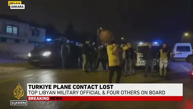 Video thumbnail for Libyan army chief killed in plane crash near Turkiye’s capital Ankara