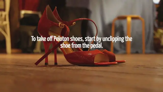 Video thumbnail for How To Take Off Peloton Shoes