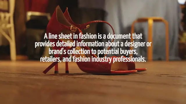 Video thumbnail for What Is A Line Sheet In Fashion