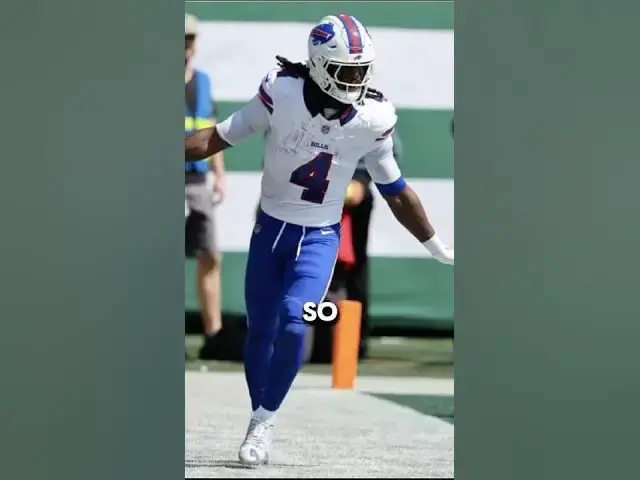 'Video thumbnail for James Cook PROVES Why Bills Paid Him 💰 | Jets Crushed'