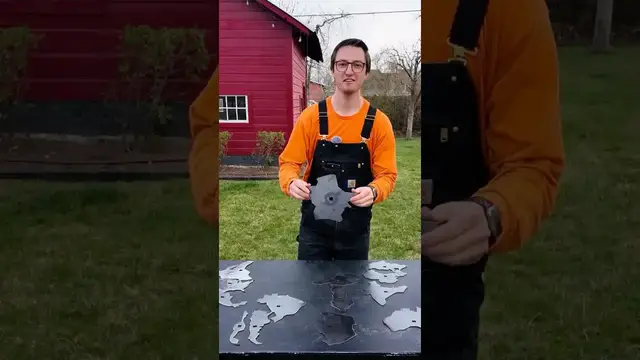 'Video thumbnail for France-Shaped Saw Blade Cuts Wood: Hilarious Experiment!'