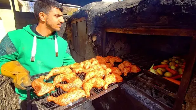 Video thumbnail for Palestinian Food - RARE "Zarb" BBQ Arabic Cooking in Bethlehem + STREET FOOD in Palestine!