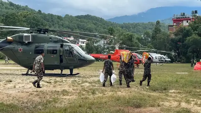 Video thumbnail for Nepal: Nepal-China flash floods death toll tops 1,300 as search continues for 5,624 missing: Official data.