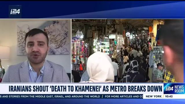 'Video thumbnail for Iran faces rising risk of unrest over economic crisis'