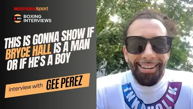 Video thumbnail for Bryce Hall BKFC Opponent "I Guess He Got Some Ego To Prove, I'll Punch Him In The Face" - Gee Perez
