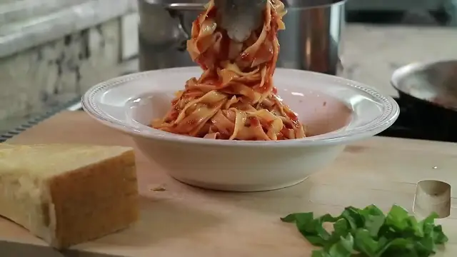 'Video thumbnail for Semolina Pasta Recipe with a Kitchenaid (720p 30fps)'