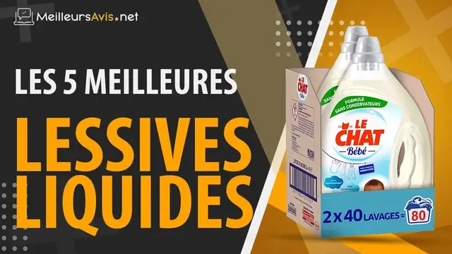 Video thumbnail for ⭐️ MEILLEURE LESSIVE LIQUIDE - Avis & Guide d'achat (Comparatif 2021)