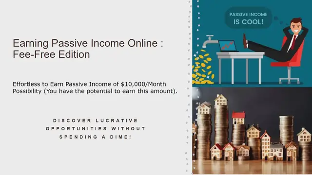 Video thumbnail for Effortless to Earn Passive Income of $10,000 Per Month Possibility