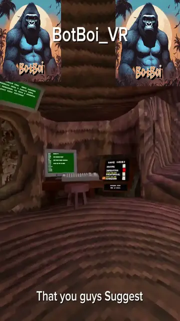 Video thumbnail for MY NEW VR CHANNEL! #shorts#viral#vr#gorilllatag#views#like#subscribe