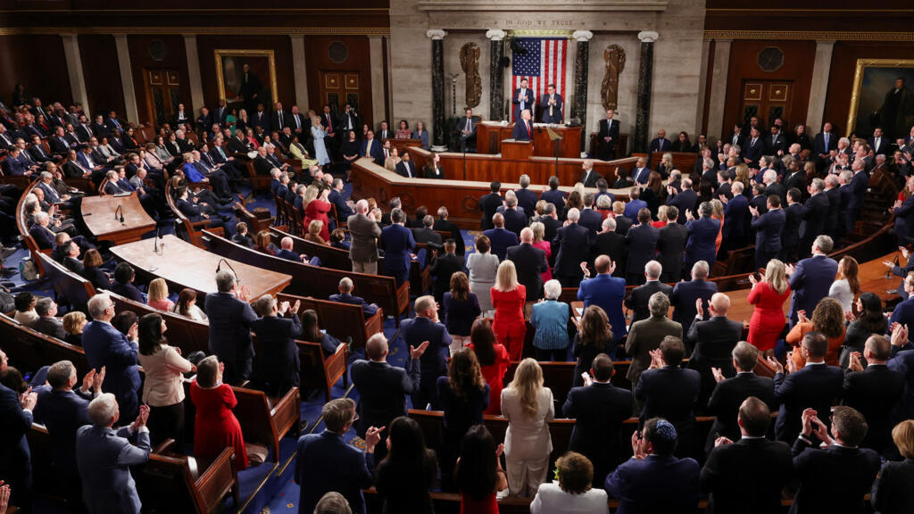 Video thumbnail for US Congress rejects "war powers resolution" that would halt strikes in Iran