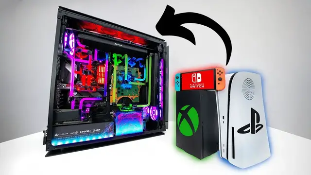 Video thumbnail for Every Game Console in ONE — (PS5, XBOX, Nintendo Switch and Gaming PC) — ORIGIN BIG O V3