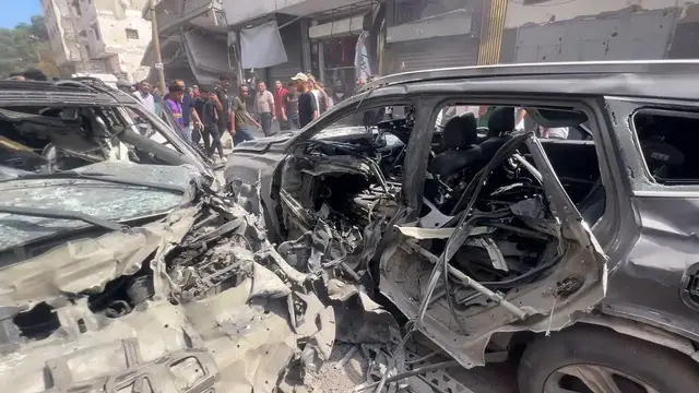 Video thumbnail for Israeli UAV attack in Gaza kills high school senior celebrating graduation.