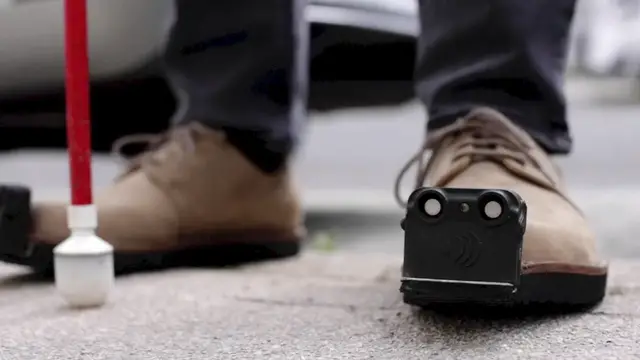 Video thumbnail for Vibrating Shoes: A Possible Game-Changer for the Visually Impaired