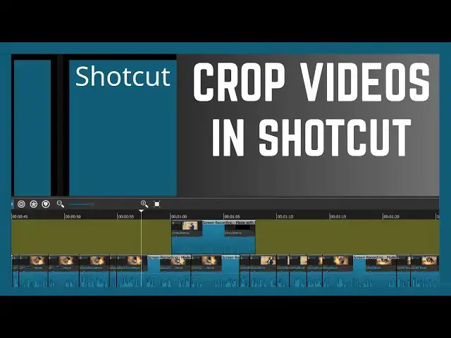 'Video thumbnail for How To Crop Videos In Shotcut | Cut and Resize Videos to Fit'