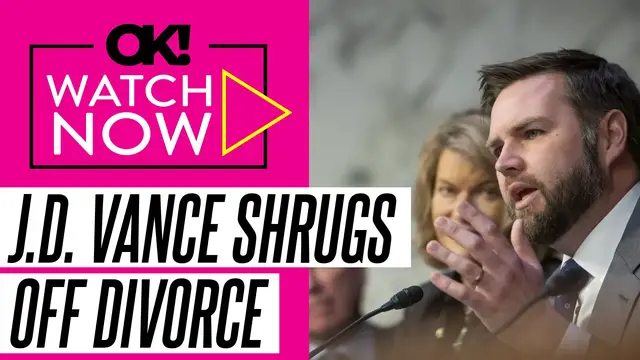 Video thumbnail for J.D. Vance Unbothered by Divorce Rumors Despite Wife Usha Ditching Her Wedding Ring: 'We Get a Kick Out of It'