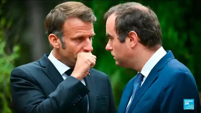 'Video thumbnail for France's president unveils new cabinet lineup'
