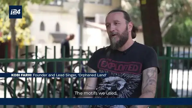 Video thumbnail for From 'death to Arabs' to a musical bridge: The extraordinary journey of Orphaned Land’s Kobi Farhi