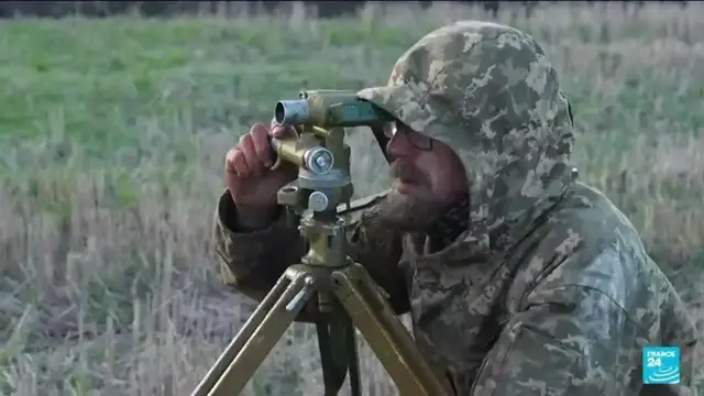 'Video thumbnail for Ukraine's frontline artillery operators battle exhaustion as peace talks drag on'
