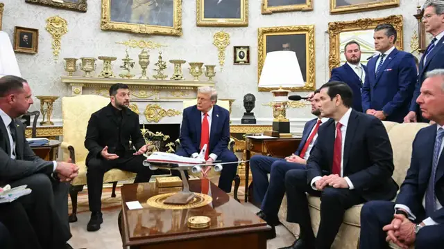 'Video thumbnail for Ukraine: How did the meeting between Trump, Zelensky and European leaders go?'
