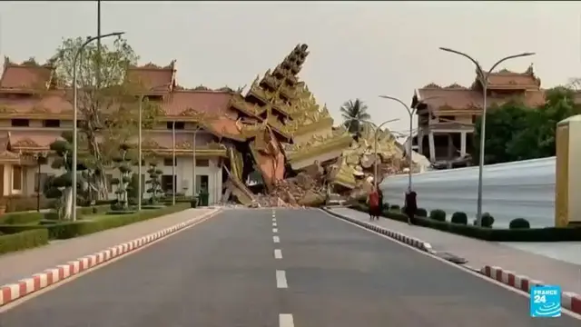 'Video thumbnail for Search for survivors intensifies as devastation unfolds in Myanmar and Thailand'