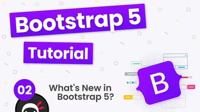 Video thumbnail for Bootstrap 5 Crash Course Tutorial #2 - Bootstrap 5 New Features