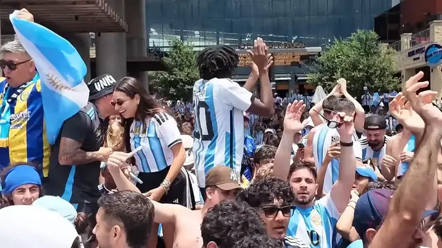 Video thumbnail for US: Messi sets World Cup scoring record with 18th tournament goal.