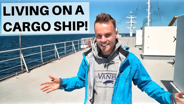 Video thumbnail for LIVING ON A CARGO SHIP - Caspian Sea Ferry