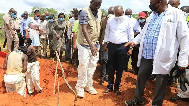 'Video thumbnail for Fresh graves unearthed in Kenya near Shakahola cult tragedy'