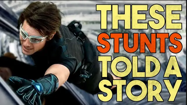 Video thumbnail for How Tom Cruise's Stunts Keep Ethan Hunt Human
