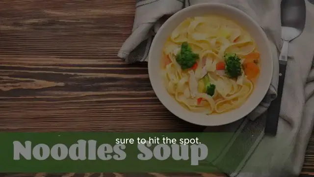 Video thumbnail for Chicken Noodle Soup Recipes