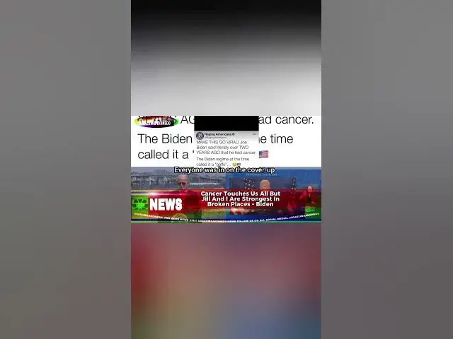 Video thumbnail for Cancer Touches Us All But Jill And I Are Strongest In Broken Places - Biden