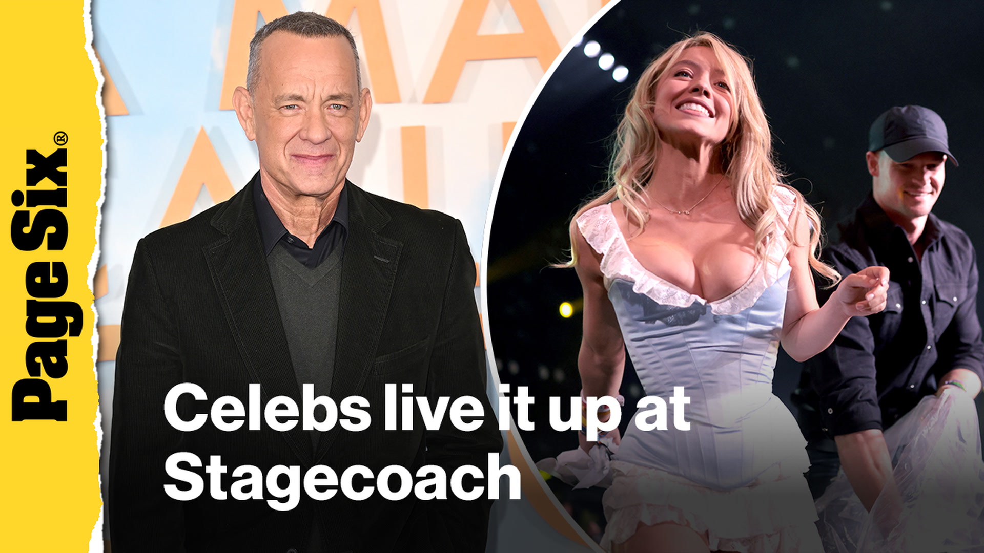 Video thumbnail for Sydney Sweeney, Tom Hanks & more at Stagecoach amid cancellations, 'Euphoria' wedding drama | Yap Session