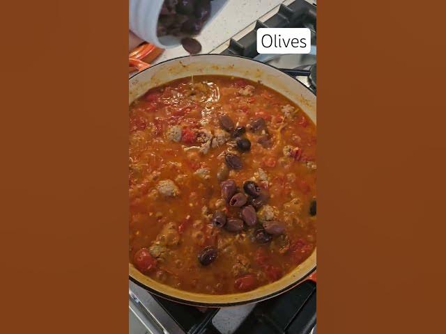 Video thumbnail for #sausage #pasta #shorts #dinner #dinnerrecipe #dinnerideas #dinnertime #pastarecipe #italy #food