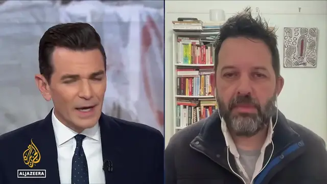 Video thumbnail for Gaza peace roadmap stalls as Israel's $19bn arms industry "booms": Antony Loewenstein