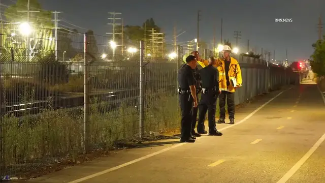 Video thumbnail for US, Los Angeles: Pacoima Pedestrian Struck by Train in Critical Condition.
