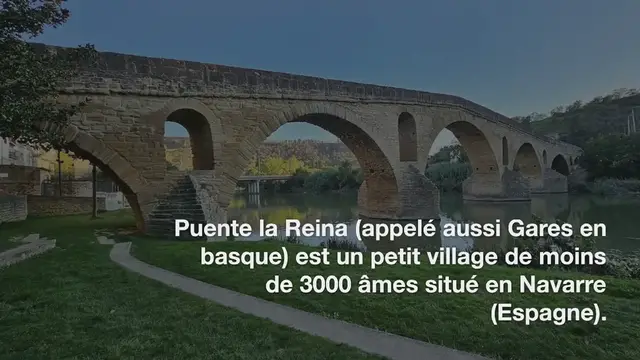 Video thumbnail for Le marché aux poivrons et piments de Puente la Reina