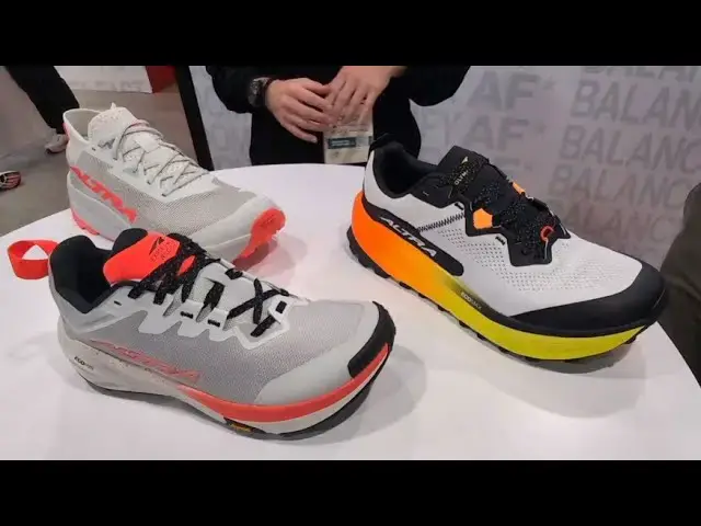 Video thumbnail for Altra 2026 Trail Previews: Experience Wild 3 + with Vibram, Olympus 7, Olympus 275 HiLo