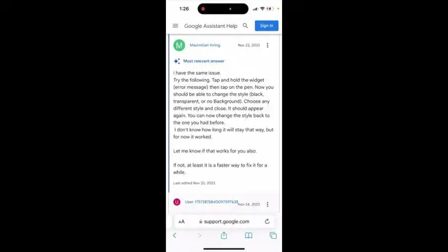 Video thumbnail for How to set Glance App widget to Transparent background?