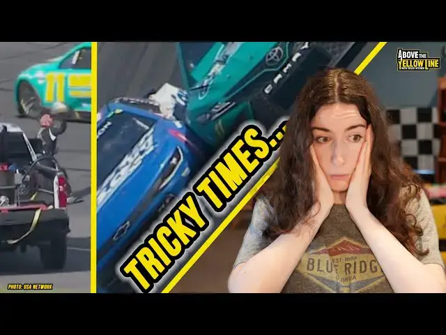 Video thumbnail for Hamlin and Larson Make Contact! | Austin Dillon Throws Helmet (Recap)