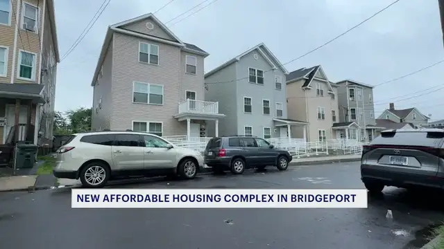 Video thumbnail for New affordable housing complex opens at site of massive 2015 Bridgeport fire
