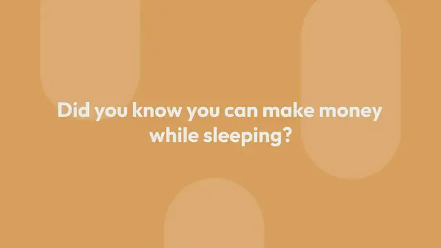Video thumbnail for 6 Legit Ways to Get Paid to Sleep