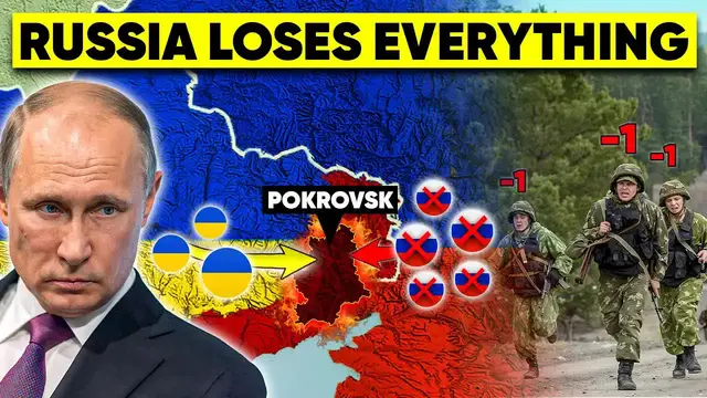 Video thumbnail for Business Basics: pokrovsk: russian forces crushed in ukraine war, attrition & urban warfare in donetsk oblast