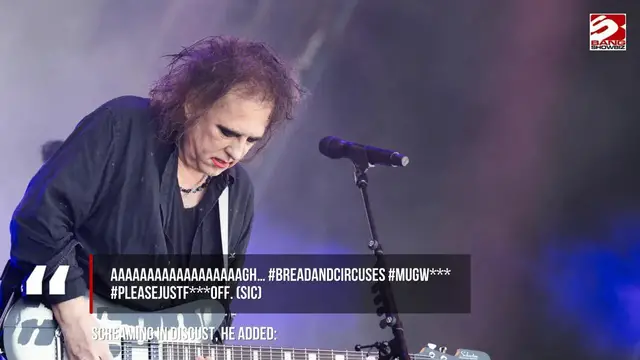 Video thumbnail for The Cure's Robert Smith blasts Chris Martin's World Cup halftime show