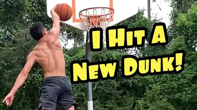 'Video thumbnail for Isaiah Rivera 10 Foot Outdoor Dunk Session!'
