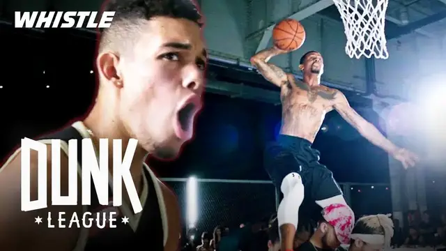 'Video thumbnail for BEST Self Alley-Oop Dunks | $50,000 Dunk Contest'