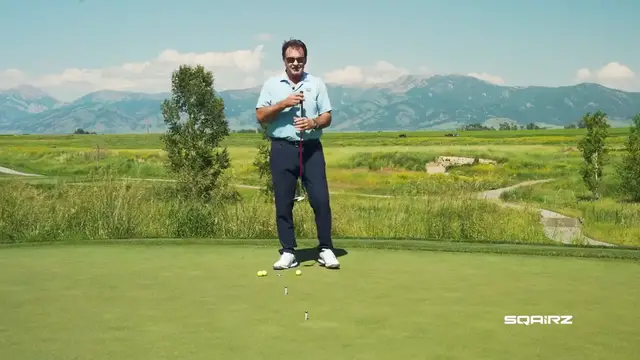 'Video thumbnail for Nick Faldo teaches how to best practice pressure putts'