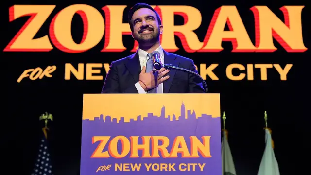 'Video thumbnail for Zohran Mamdani elected as New York City’s first Muslim mayor in historic win'