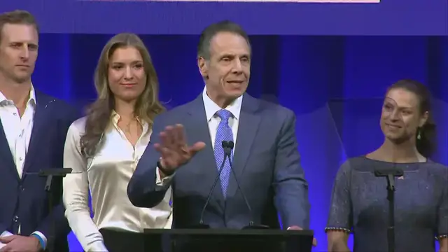 'Video thumbnail for Cuomo's concession speech after losing NYC mayoral race'