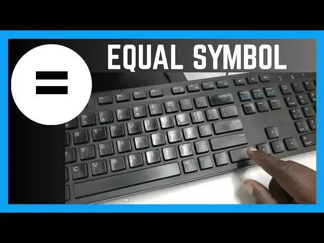 'Video thumbnail for How To Insert Equal (=) Symbol | Keyboard Symbol'